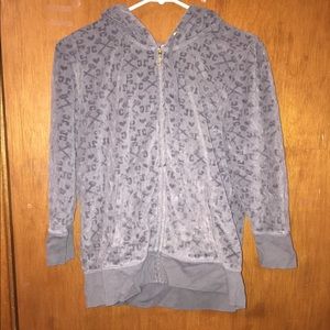 Grey juicy courtier track jacket